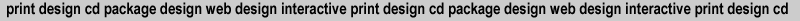 print design cd package web design interactive