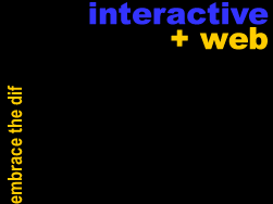 interactive and web design