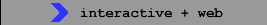 interactive and web
