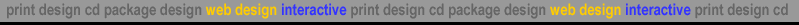 interactive and web design