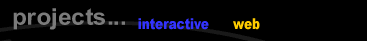 projects including interactive and web