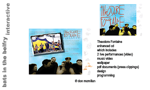 theodore fontaine enhanced cd screen shots
